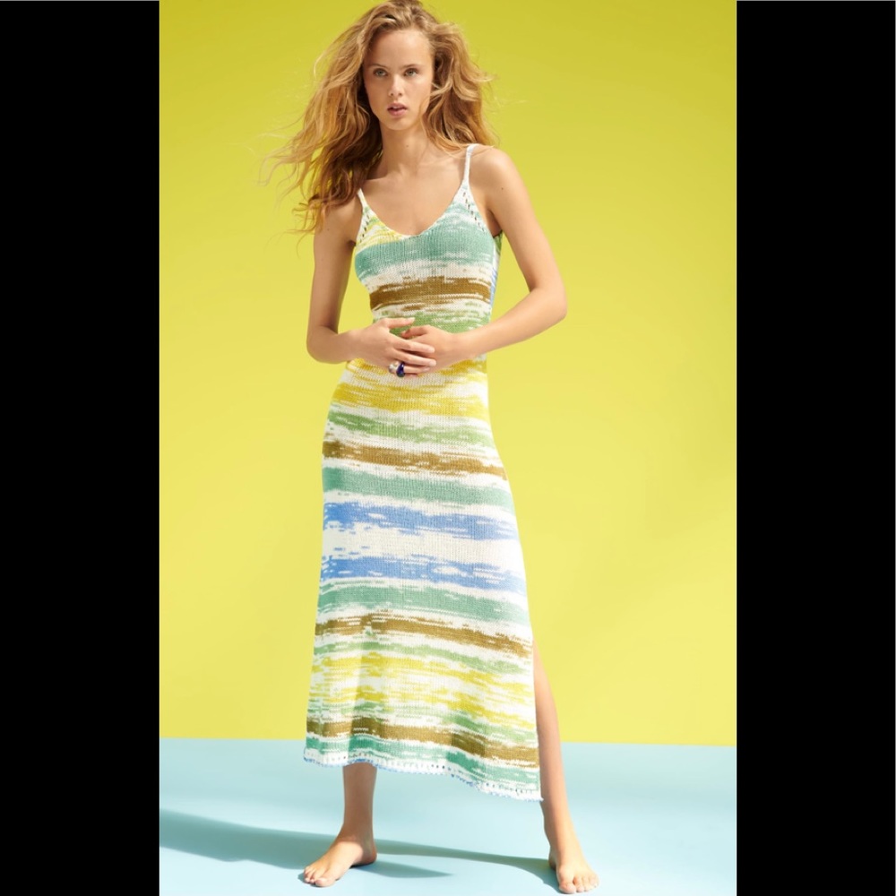 Zara long knit dress